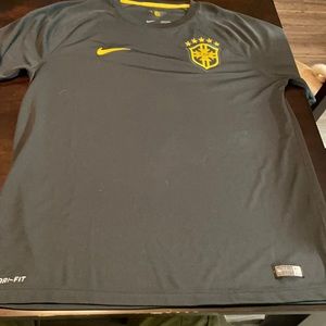Dark green Brazil jersey